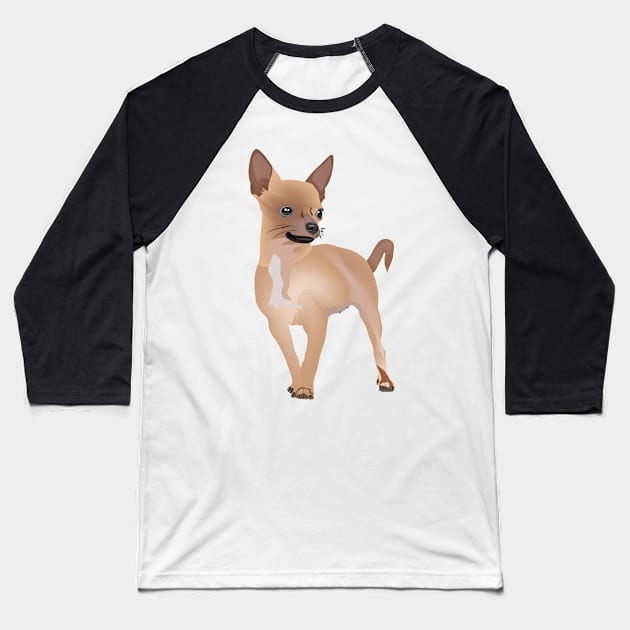 Chihuahua Baseball T-Shirt by Pet & Nature Lovers